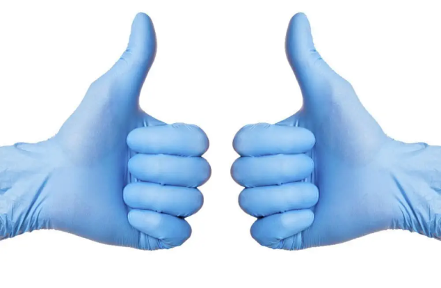Gants nitrile protection hygiene et salubrité 