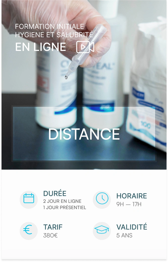 Hygiène et Salubrité – FORMATION EN LIGNE
